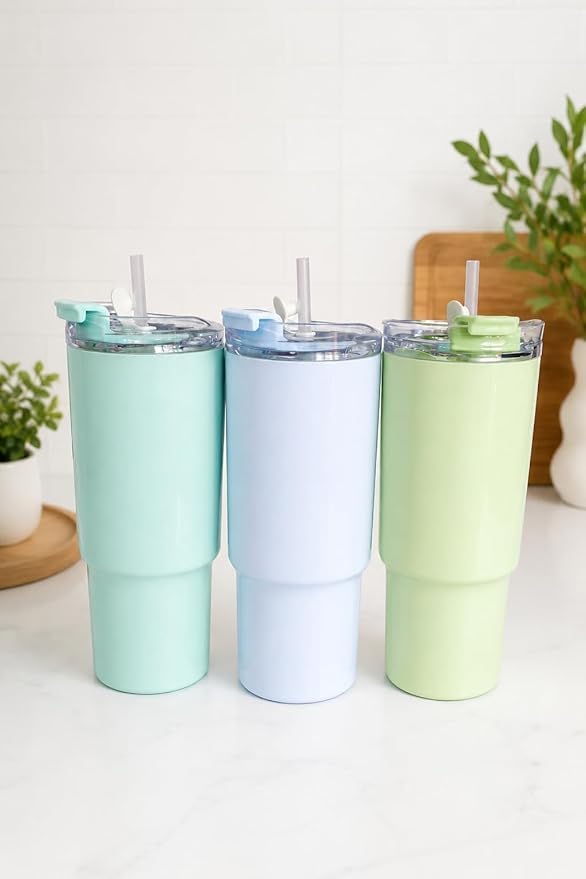 1800 ml Large-Capacity Plastic Tumbler