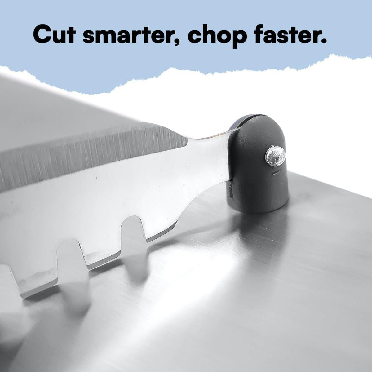 2-in-1 Steel Chopping Board