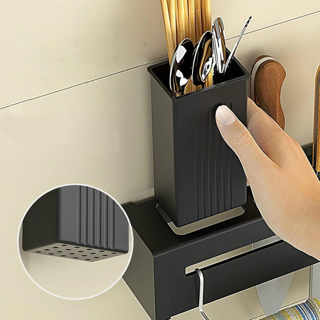 Black Kitchen Shelf