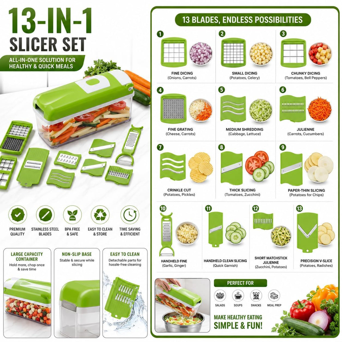 13-in-1 Nicer Dicer