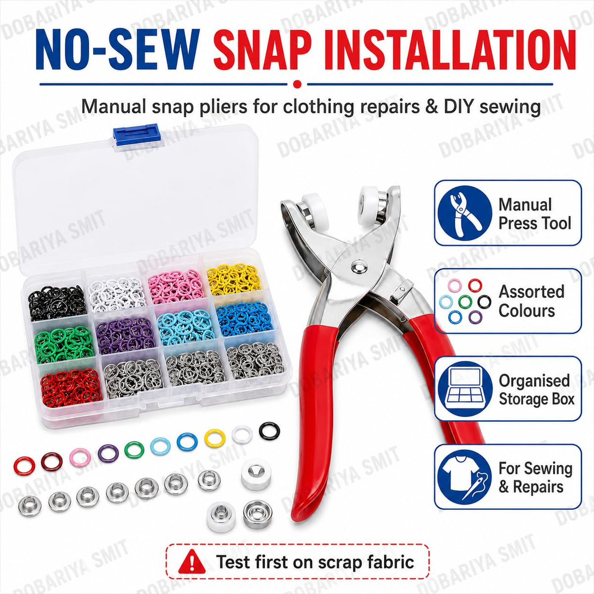 Full-Colour Snap Buttons